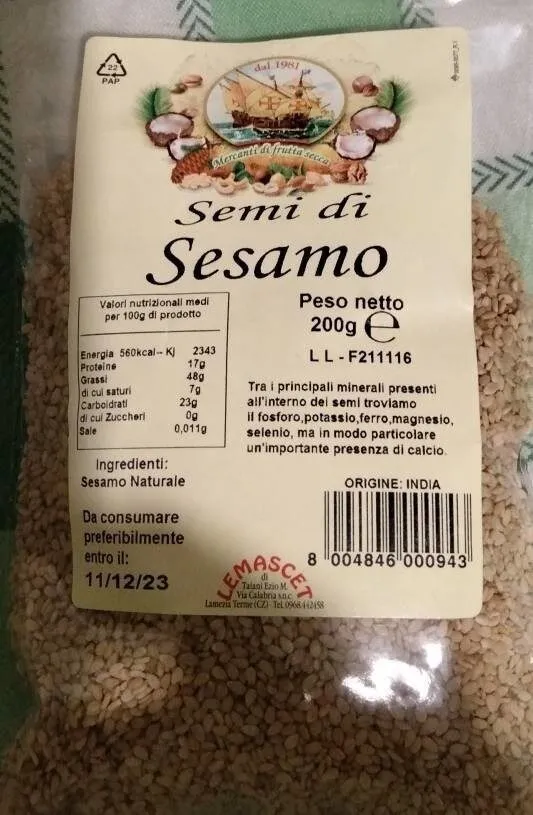 Semi di sesamo