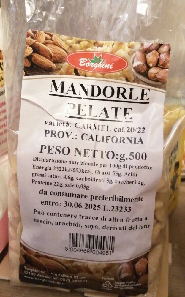 Mandorle pelate