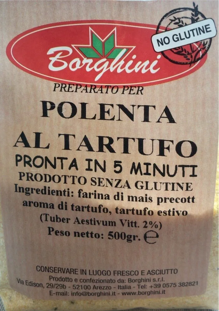Preparato per Polenta al tartufo