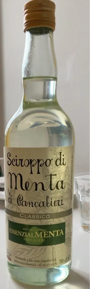 Sciroppo di Menta di Pancalieri