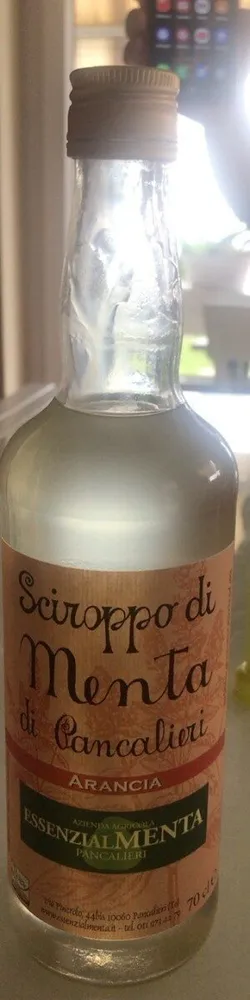Sciroppo Pancalieri Menta e Arancia