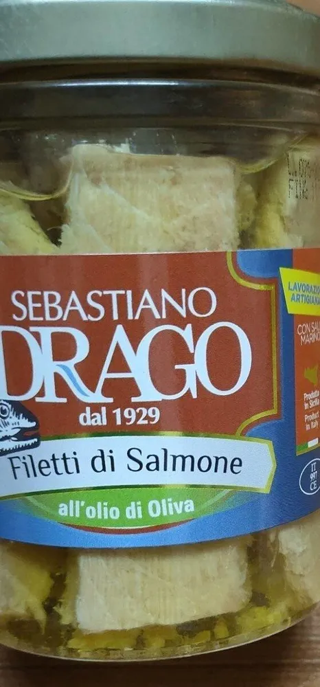 Filetti di salmone all'olio d'oliva