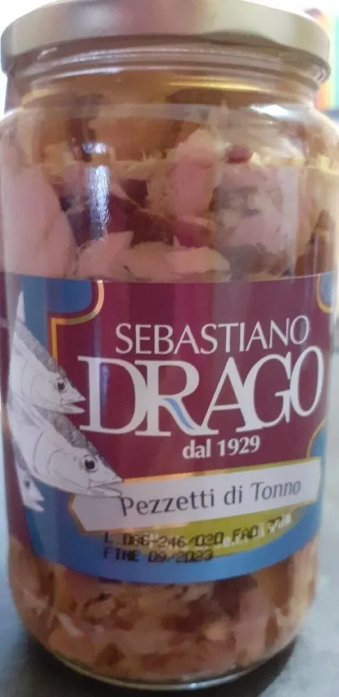 Pezzetti di Tonno in olio di semi di soia