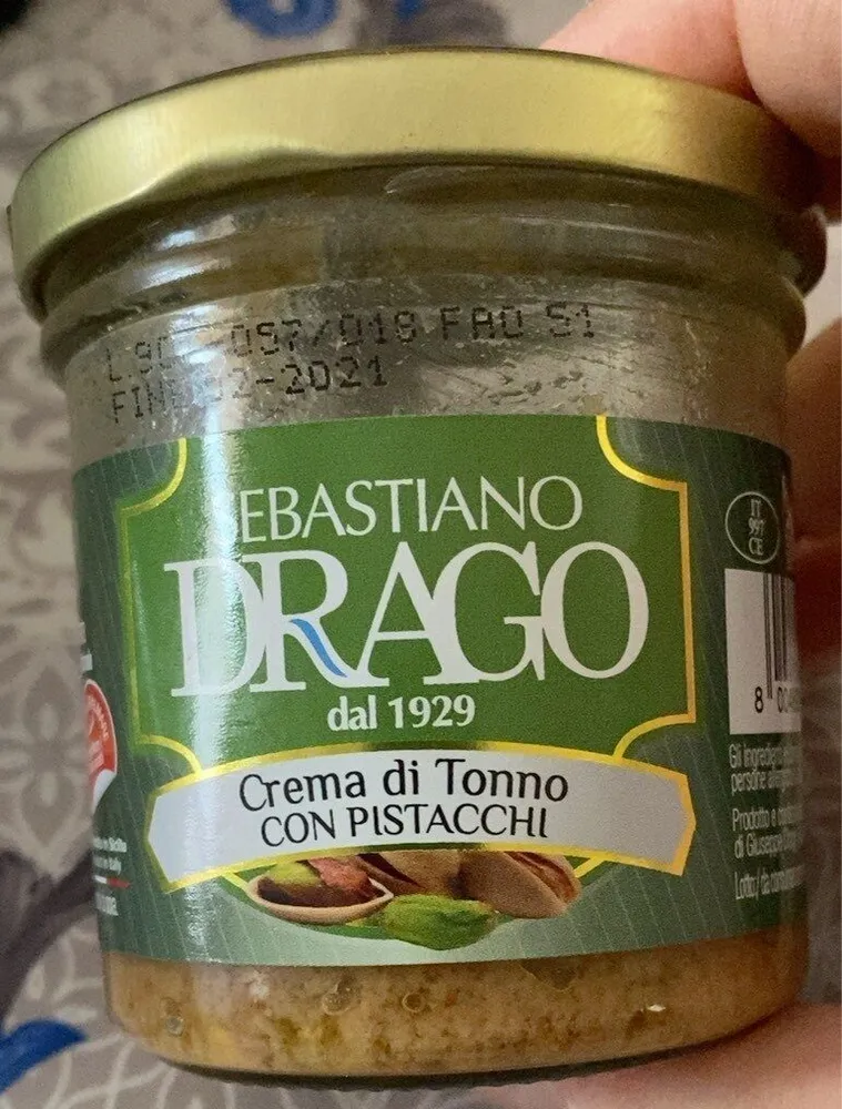 Crema di tonno con pistacchi