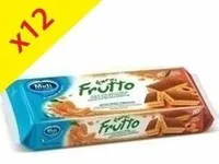 12 Paquets De Farcifrutto 10 Mini - Génoises Fourrées Abricot