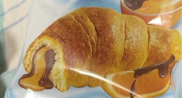 Croissant arancia e cioccolato