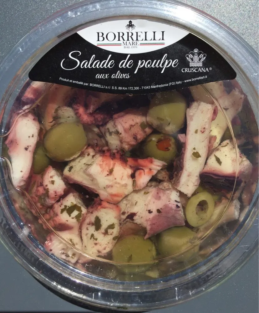 Salade de poulpe