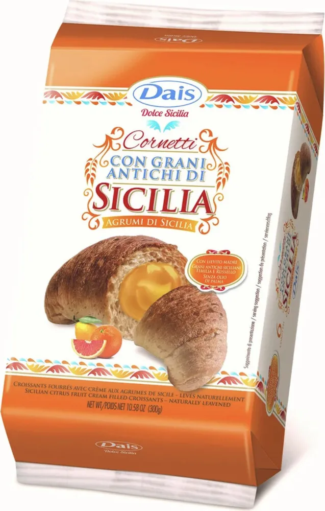 Cornetti con grani antichi di Sicilia, Agrumi