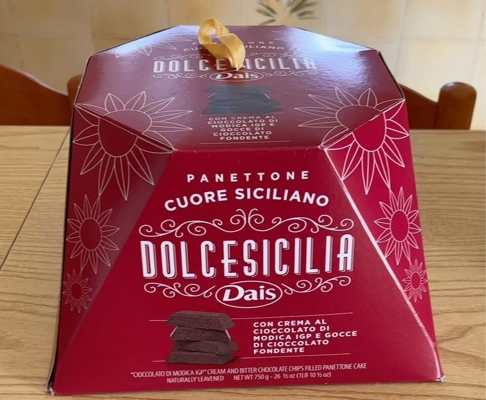 Panettone Cuore Siciliano (Cioccolato di Modica IGP)