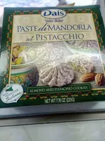 Paste di mandorla al pistacchio