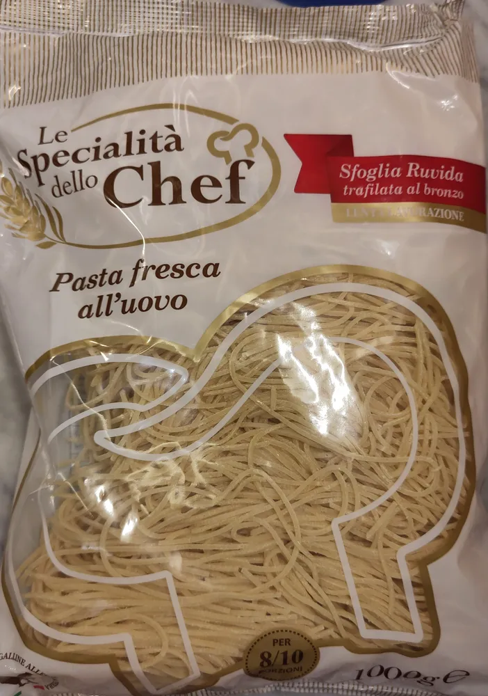 Pasta fresca all'uovo