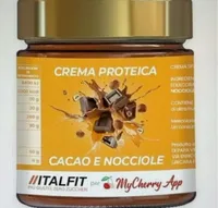 Crema proteica cacao e nocciole