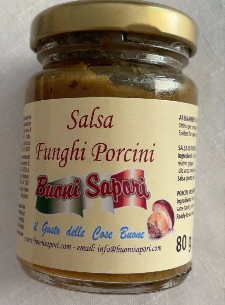 Salsa funghi porcini