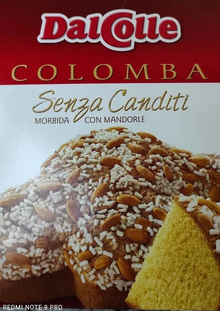 Colomba senza canditi