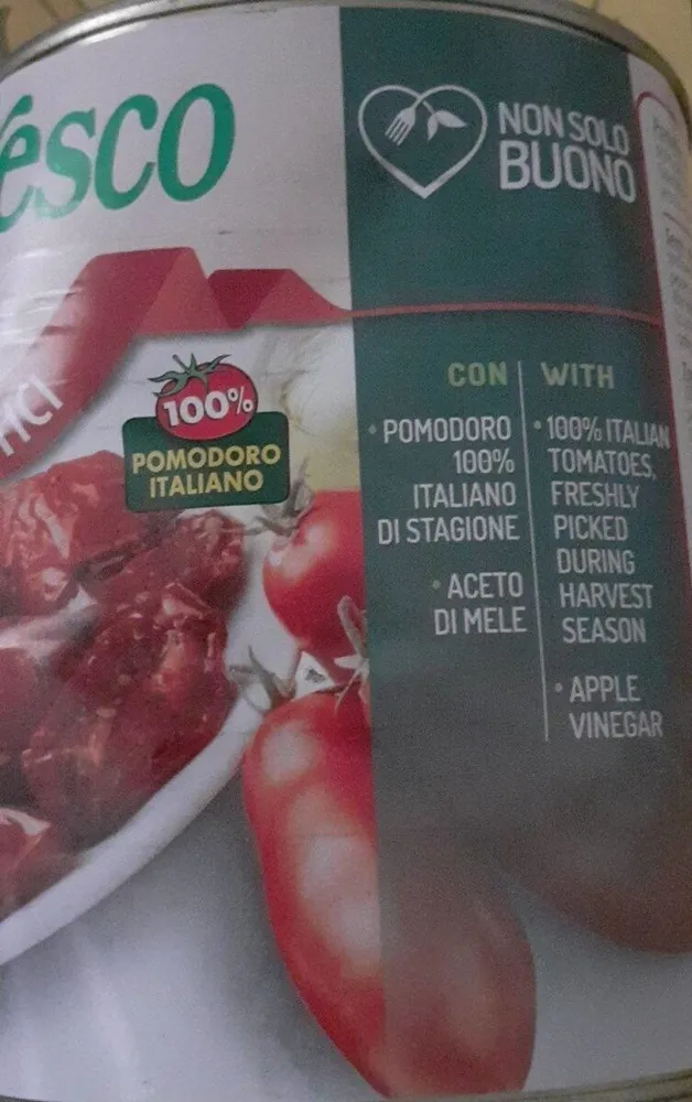 Tomates semi séchées sous huile