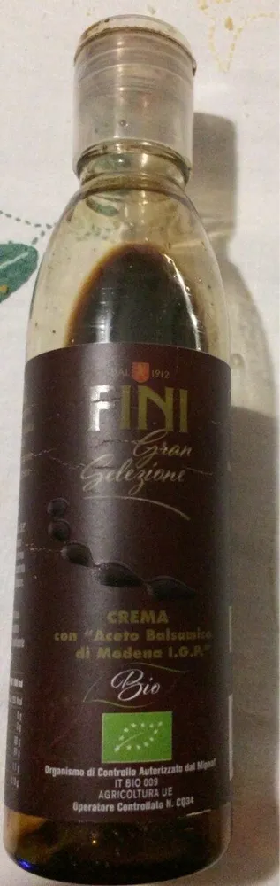 Crema con aceto balsamico di Modena I.G.P.