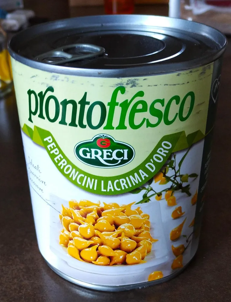 Peperoncini lacrima d'oro