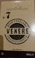 Riso italiano venere tradizionale