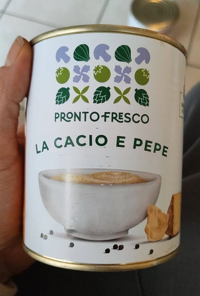 La cacio e pepe