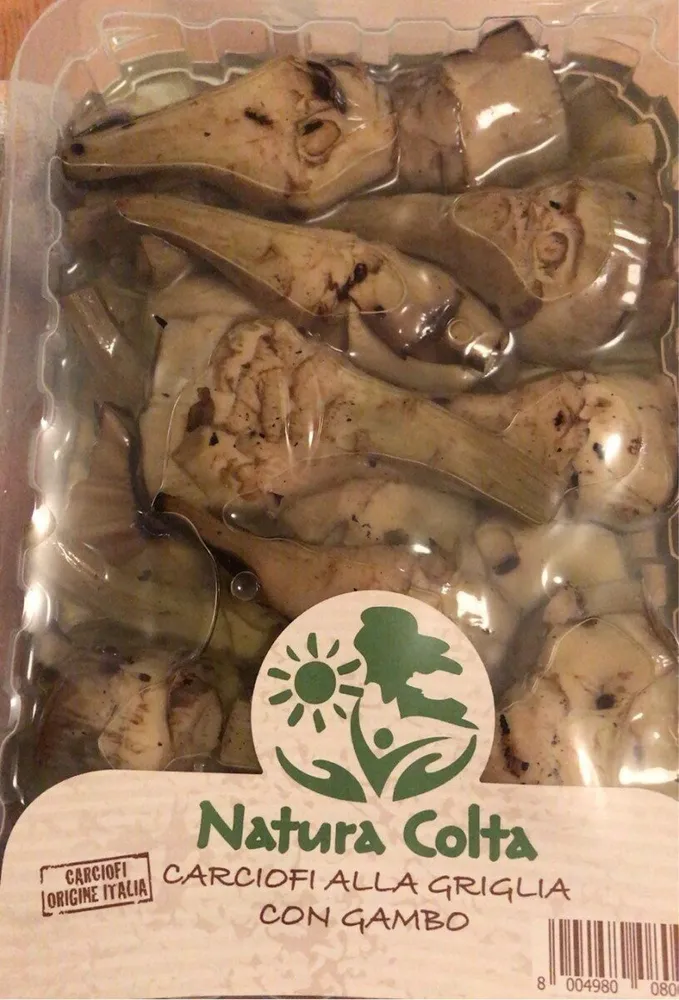 Carciofi alla griglia con gambo