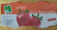 Yogurt senza lattosio fragola