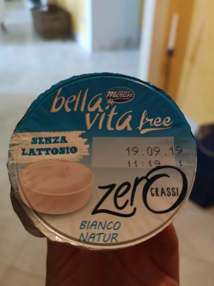 Bella Vita Free yogurt magro senza lattosio