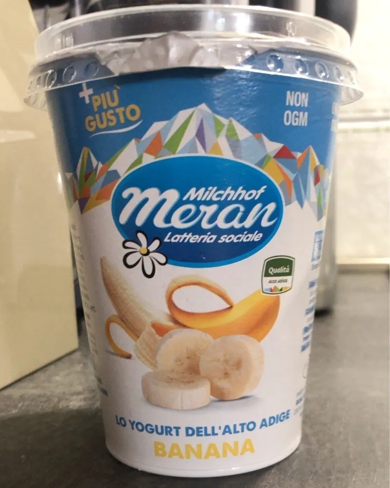 Yogurt banana