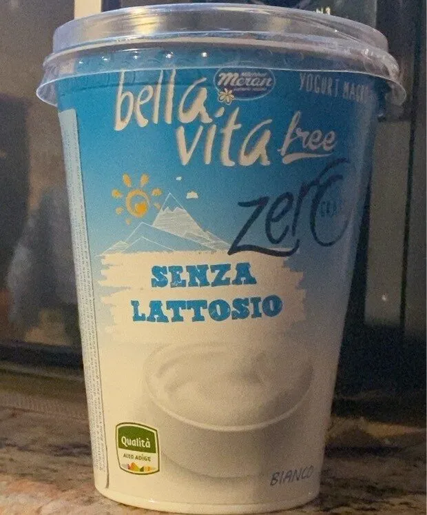 Bellavita free zero grassi yogurt magro senza lattosio