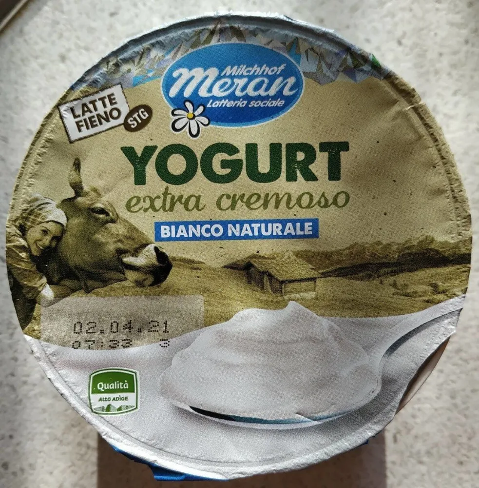 Yogurt extra cremoso