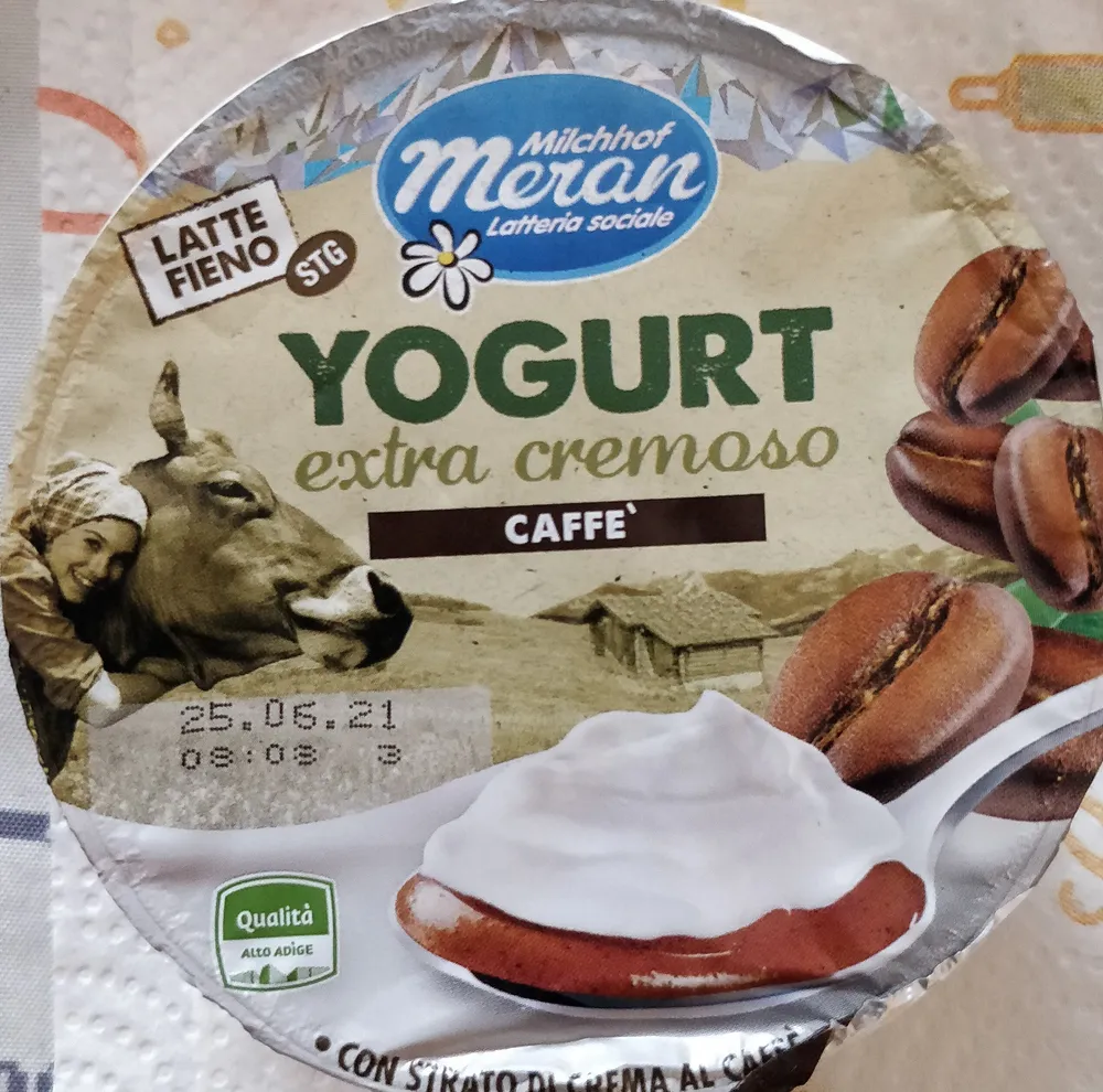 Yogurt extra cremoso caffè