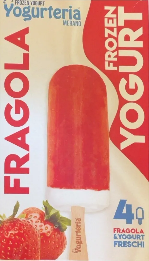 Frozen Yogurt Fragola