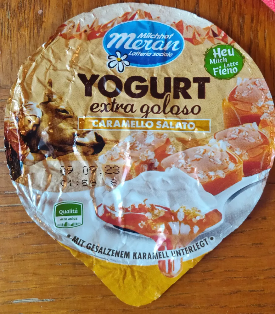Yogurt extra goloso caramello salato