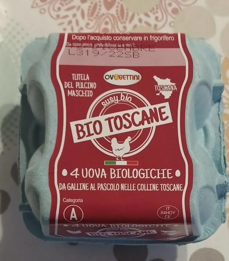 Uova biologiche toscane