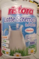 Latte scremato in polvere