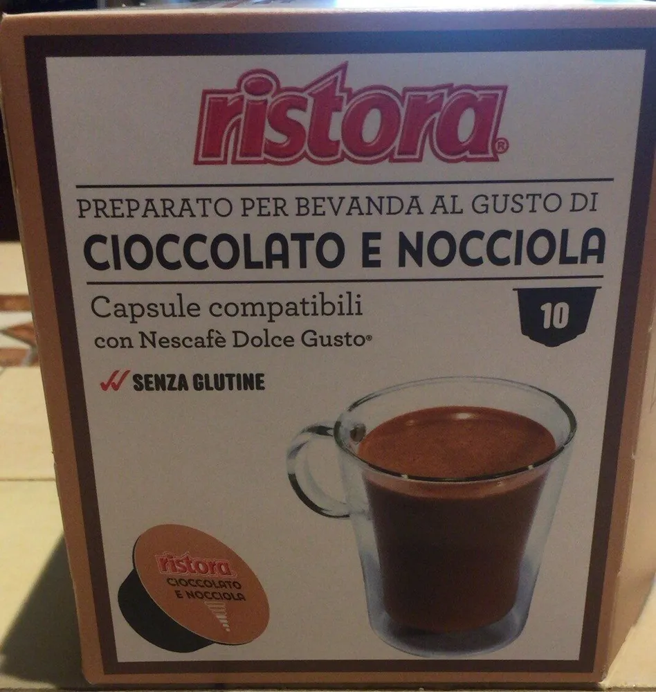 Capsule cioccolato e nocciola