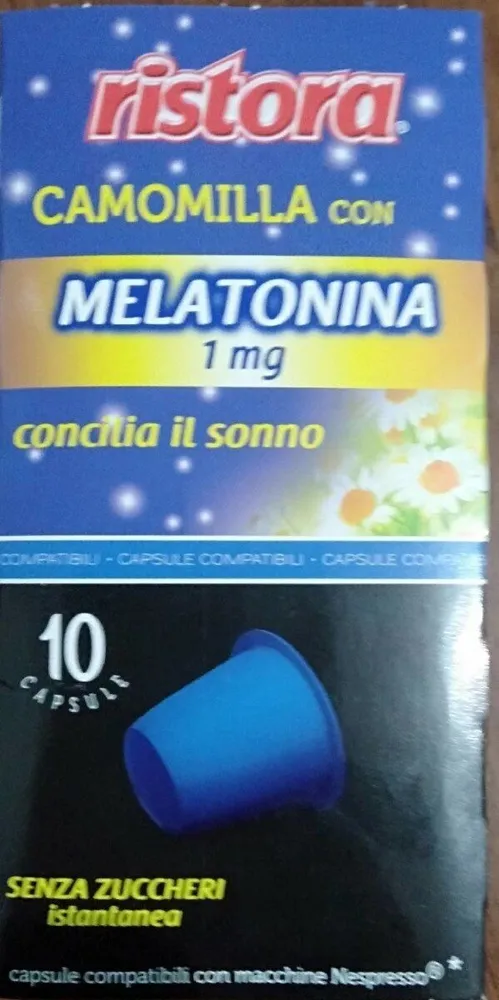 Camomilla con melatonina
