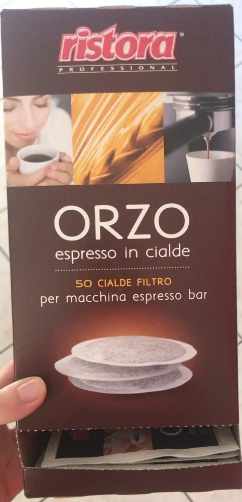 Orzo espresso in cialde
