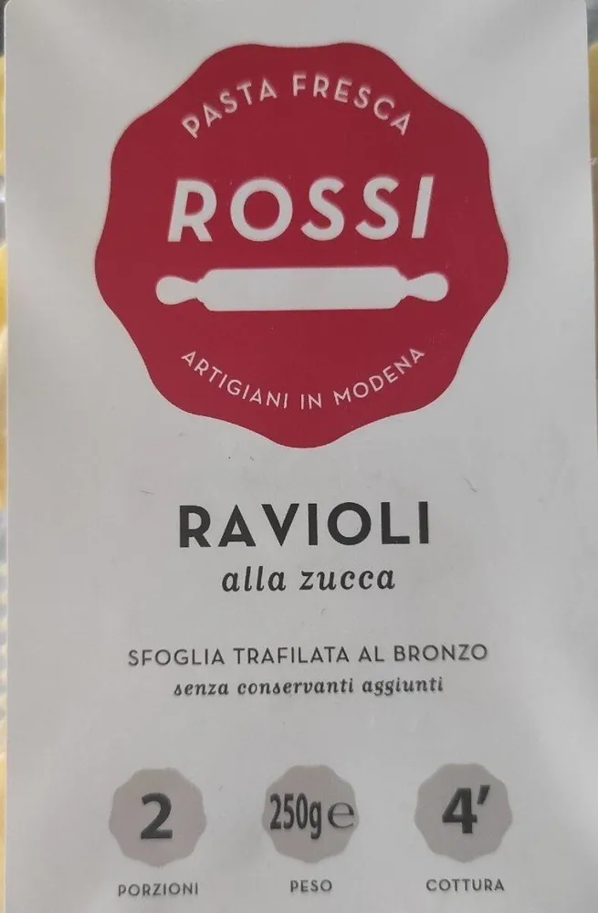 Ravioli alla zucca