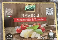 Ravioli Mozzarella & tomate