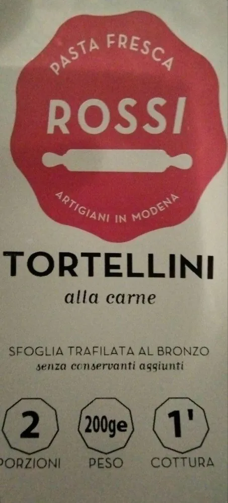 Tortellini alla carne -Rossi-