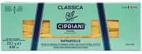 Pasta italiana Pappardelle bianchi extra fino al huevo
