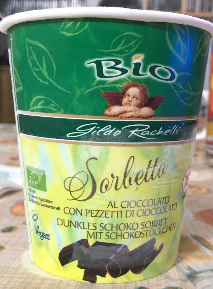 Sorbetto al cioccolato