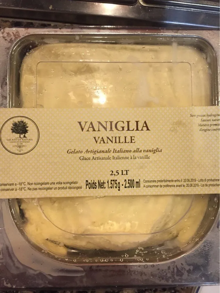 Glace vanille