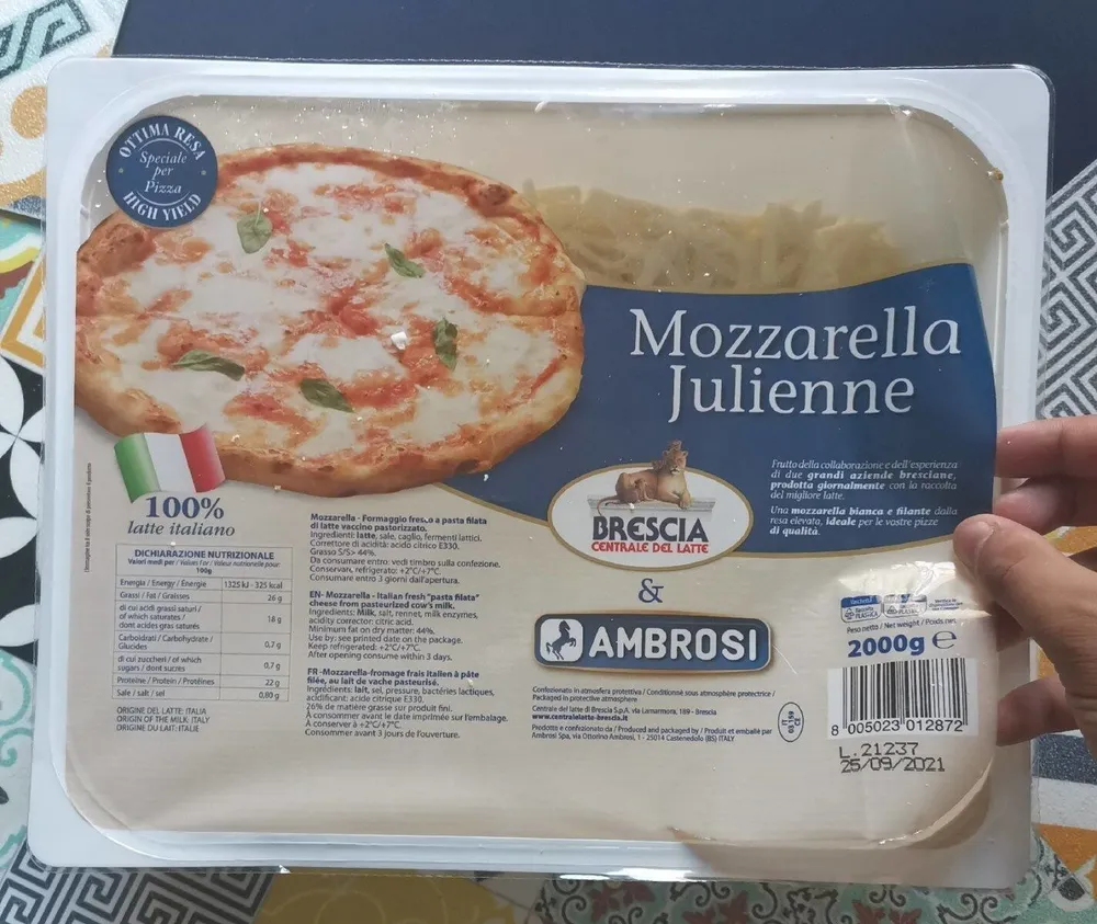 Mozzarella Julienne