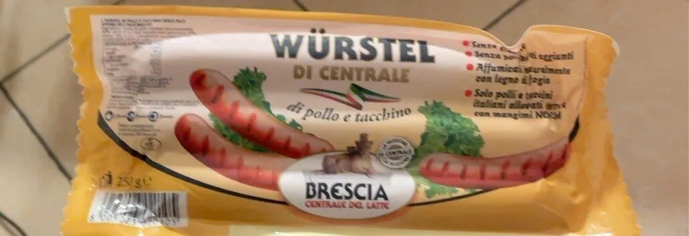 Würstel di centrale di pollo e tacchino