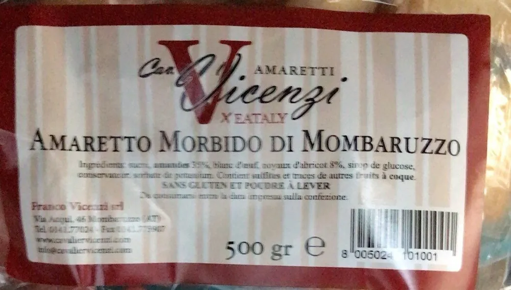 Amaretto Morbido di Mombaruzzo