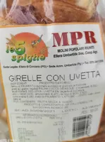 Girelle con uvetta
