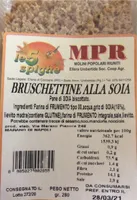Bruschettine alla Soia