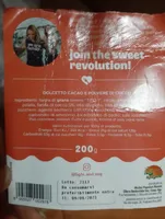 Dolcetto cacao e polvere di cocco