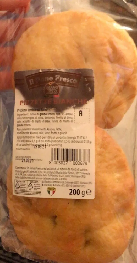 Pizzette bianche